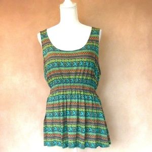 Super Cute Forever 21 Boho Tank Top Size 3X